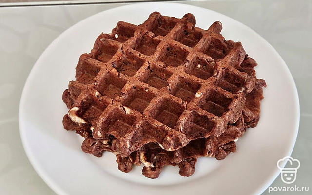 Шоколадные вафли за 5 минут — Рецепт с фото
