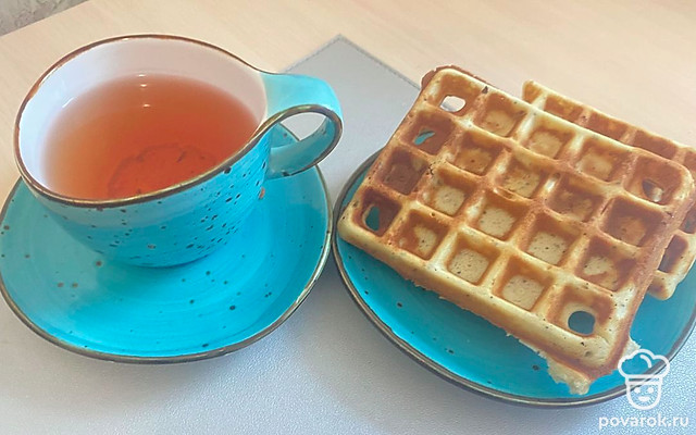 Вафли с маком на сливочном масле — Рецепт с фото