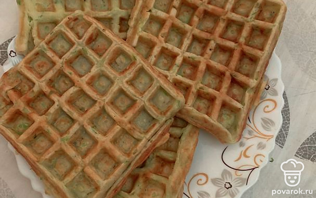 Венская вафля из кабачка — Рецепт с фото