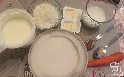 Подготовим все ингредиенты.