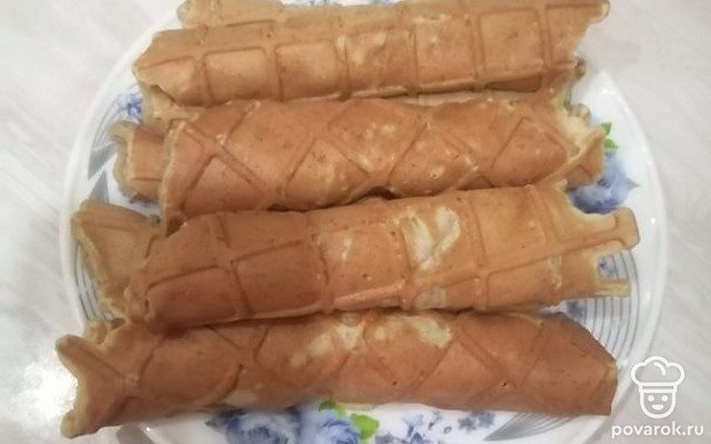 Банановые вафли из трех ингредиентов — Рецепт с фото