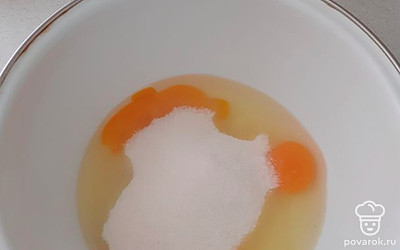 Добавить сахар.