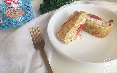 Подавайте, разрезав на кусочки.