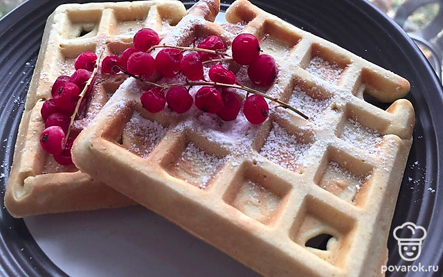 Любимые вафли — Рецепт с фото