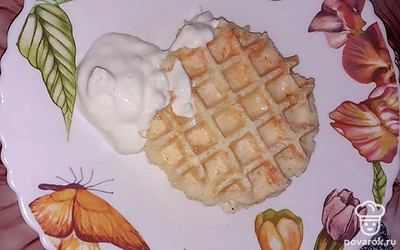 Очень вкусно со сметаной или йогуртом.