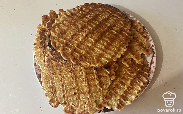 Домашние вафли по секретному рецепту бабули — Рецепт с фото