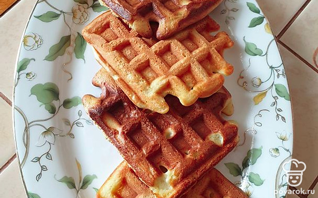 Вафли в мультипекаре — Рецепт с фото