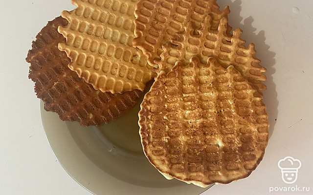 Хрустящие вафли как в детстве — Рецепт с фото