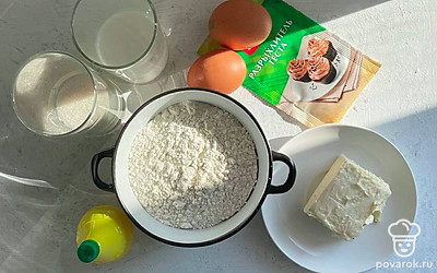 Подготовьте все ингредиенты.