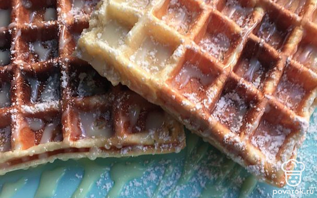 Ароматные венские вафли — Рецепт с фото