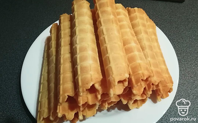 Домашние хрустящие вафли — Рецепт с фото