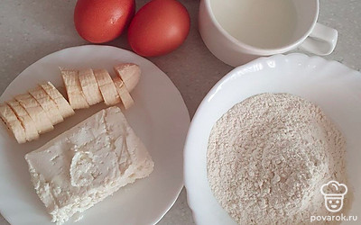 Подготовьте все ингредиенты.