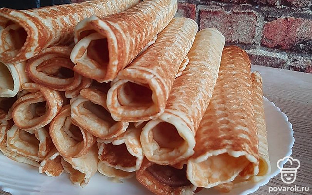 Хрустящие вафли в вафельнице — Рецепт с фото