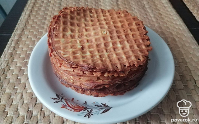 Хрустящие вафли из детства — Рецепт с фото