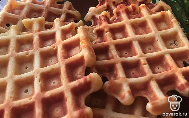 Сырные вафли идеальные — Рецепт с фото