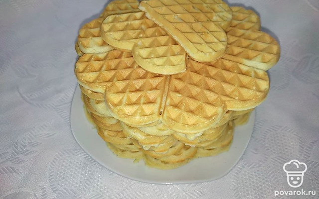 Ароматные домашние вафли — Рецепт с фото