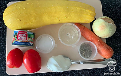 Подготовьте все ингредиенты.