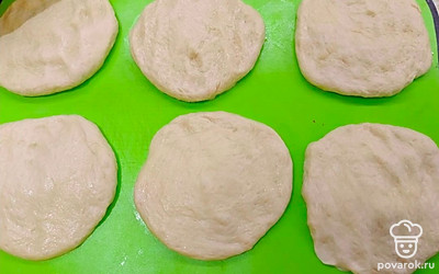 Проделайте так с каждым кусочком. 