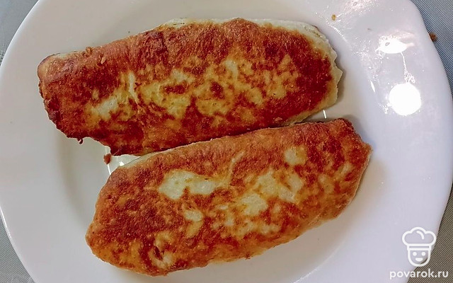 Пирожки жареные с капустой — Рецепт с фото