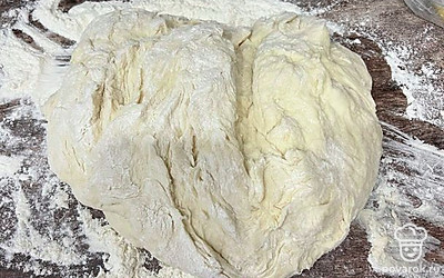 Отделяем небольшие кусочки.