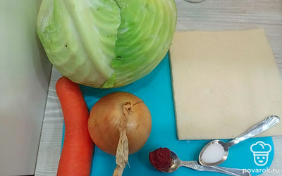 Подготавливаем ингредиенты.