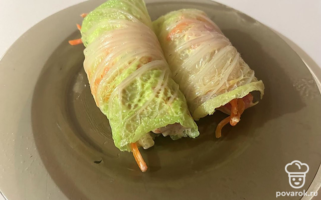 Закуска «Ленивые голубцы» — Рецепт с фото