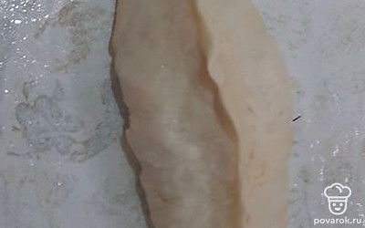 Завернуть пирожок. 