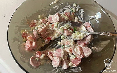 Все ингредиенты перемешайте. 