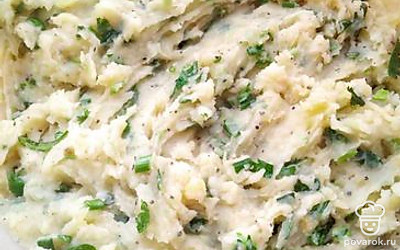 Перемешать. Начинка для пирожков готова.