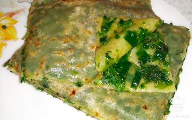 Курзе с зеленью и маслом — Рецепт с фото