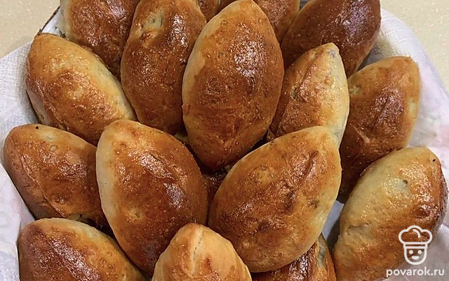 Пирожки с грибами по семейному рецепту — Рецепт с фото