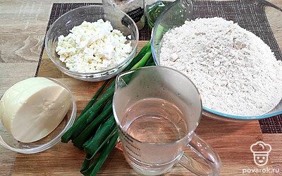 Разложите все ингредиенты перед собой. Подготовьте кипяток.