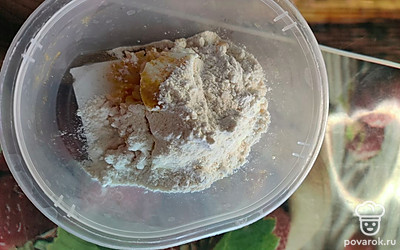 Введите муку.