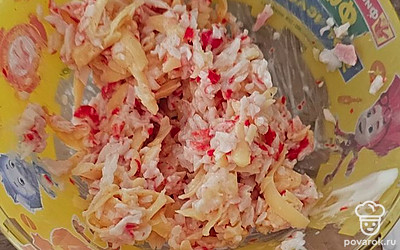 Хорошо перемешиваем. 