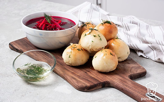 Постные пампушки — Рецепт с фото