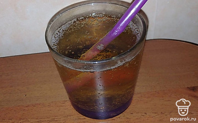 Подавать с трубочкой.