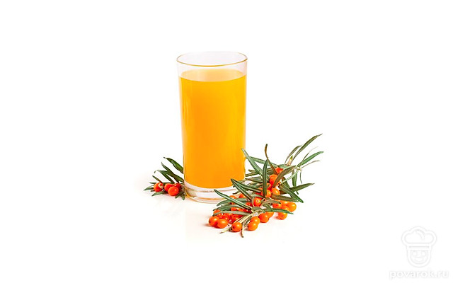 Облепиховый сок &mdash; Рецепты с ингредиентом
