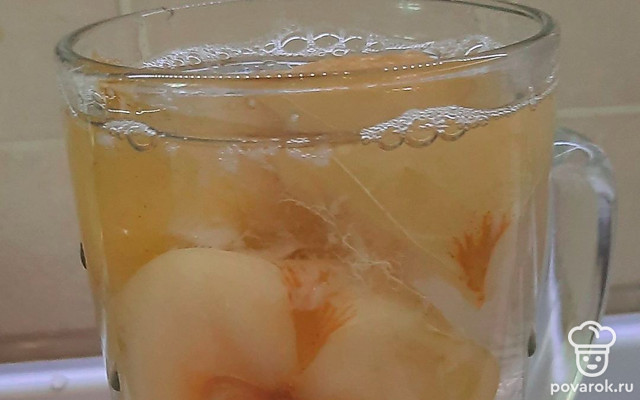 Насыщенный яблочный компот — Рецепт с фото