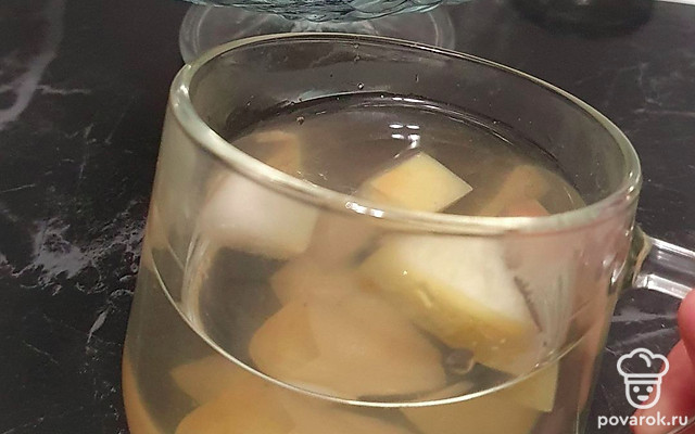 Яблочный компот для любого времени года — Рецепт с фото