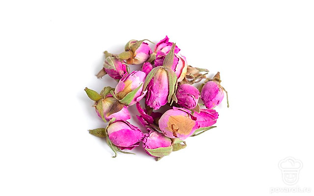 Розовые бутоны (сухие) — Рецепты с ингредиентом
