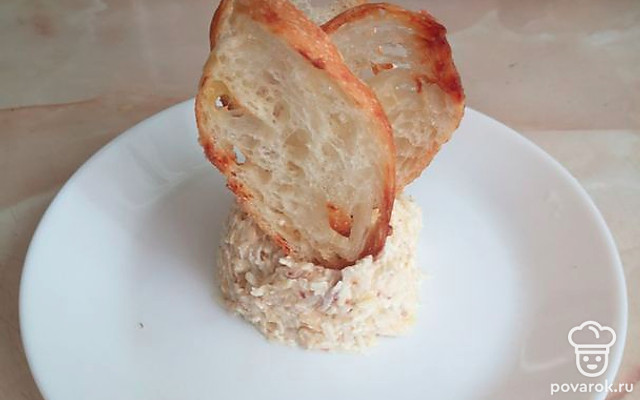 Закуска из сыра с чесноком и майонезом — Рецепт с фото