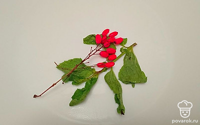 К мяте добавьте барбарис.