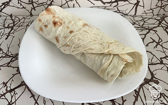 Сливочный ролл «Пятиминутка» — Рецепт с фото