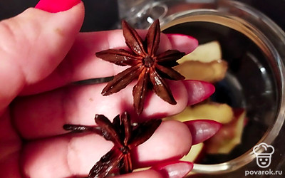 И звездочки бадьяна.