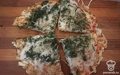 Готово! Разрежьте хачапури на кусочки. Приятного аппетита!