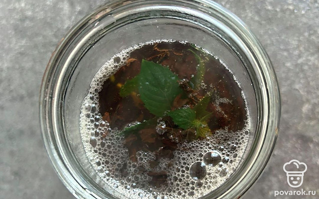 Расслабляющий чай с мятой — Рецепт с фото