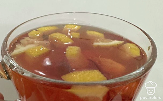 Чай на основе фруктов — Рецепт с фото