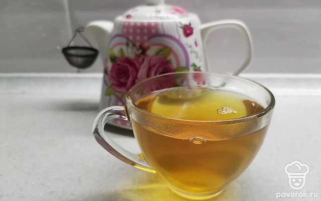 Зеленый чай со смородиной и мятой — Рецепт с фото