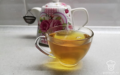 Разлить по чашкам. Можно наслаждаться вкусным чаем.