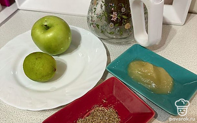 Подготовим все ингредиенты.